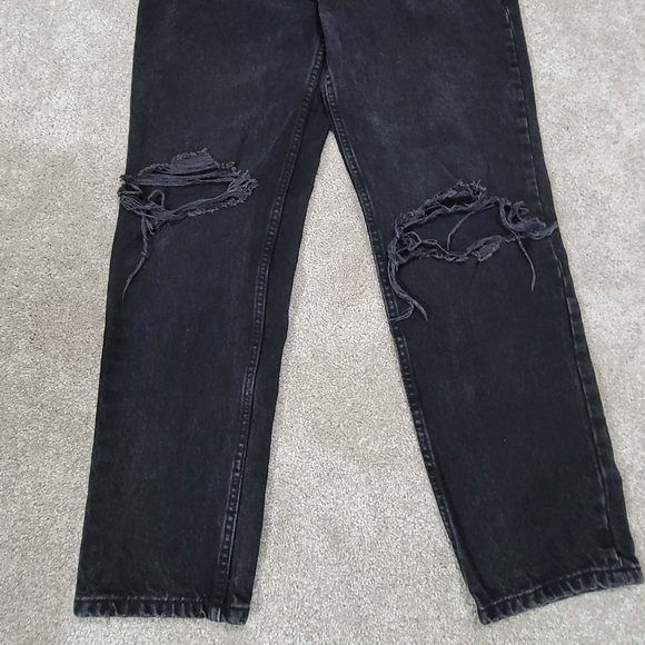 Zara black distressed jeans - Picture 8 of 9
